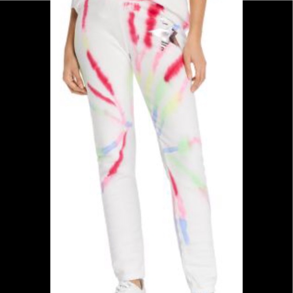 Lauren Moshi-Aqua Rainbow Star sweats - Picture 1 of 2